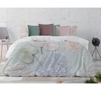 Ciberdescans Funda Nórdica Crayon 771 Hojas de Manterol. Impresión Digital sobre Algodón (Cama 150/160 cm)