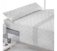 Ciberdescans Juego de Sábanas de Coralina Zander de REIG MARTÍ para Invierno (150 cm, C08)