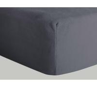 Ciberdescans Sábana Bajera Ajustable Lisa de CORALINA Dolce. Tejido térmico para Invierno (Cama 150 cm, Marengo)
