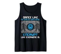 Ciberseguridad cifra a Todos Viendo privacidad Humor Camiseta sin Mangas