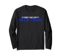 Ciberseguridad Equipo Azul Ciberseguridad Hacker Equipo Azul Manga Larga
