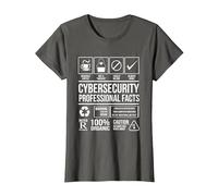 Ciberseguridad Hechos Profesionales Codificación Hacker Camiseta, Mujer, Asfalto, 3XL