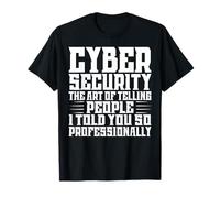Ciberseguridad IT Analista Hacker Programador Hacking Diseño Camiseta