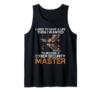 Ciberseguridad IT Tech Master Cybersecurity Professional Camiseta sin Mangas