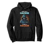 Ciberseguridad Piensa como Hacker Defensa ética Humor Sudadera con Capucha