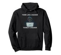 Ciberseguridad Piensa como Hacker Defensa ética Humor Sudadera con Capucha