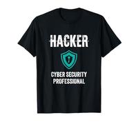 Ciberseguridad Profesional Hacker Shield Hackers Título del puesto Camiseta