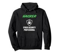 Ciberseguridad Profesional Título de trabajo Hackers Tech Sudadera con Capucha