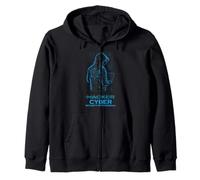 Ciberseguridad Programador Ético Hacker Seguridad Sudadera con Capucha