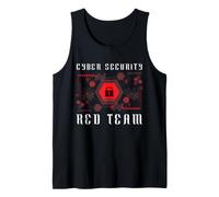 Ciberseguridad Red Team Analyst Lock Infosec Design Camiseta sin Mangas