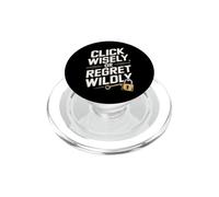 Ciberseguridad Seguridad informática Seguridad cibernética Haga Clic sab PopSockets PopGrip para MagSafe
