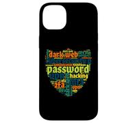 Ciberseguridad Word Cloud Lock Seguridad de TI Carcasa para iPhone 14 Plus