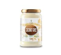 Cibo Coconut Ghee Ecológico 500g - Mezcla 50% Ghee Italiano y 50% Aceite de Coco BIO - Ideal Dieta Keto, Café Bulletproof - Sin Lactosa, Alto Punto de Humo 250°C
