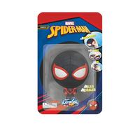 CICABOOM Elastikorps HeroPop 10 cm - Figura Extensible Marvel - Miles Morales, Color Negro