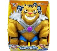 CICABOOM Maxy Gold Tiger - Juguete elástico elástico con Armadura extraíble (23 cm x 2 kg) - Elastikorps Fighter Extra Force niños (Color Oro)