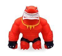 CICABOOM - Maxy Rubidon - Tiburón de juguete elástico extensible (23 cm x 2 kg) - Elastikorps Fighter - Idea de regalo para niños (Color Rojo)