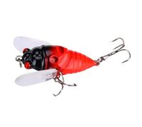 Cicada Fishing Catcher Bass Baits - Fish Tackle Realistic Cicada | Strong Hook Attractant Realistic Tackle with Sound | Freshwater Attractant Baits, Fishing Equipment Accessories For Freshwater, Salt