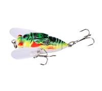 Cicada Fishing Catcher Bass Baits - Fish Tackle Realistic Cicada | Strong Hook Attractant Realistic Tackle with Sound | Freshwater Attractant Baits, Fishing Equipment Accessories For Freshwater, Salt