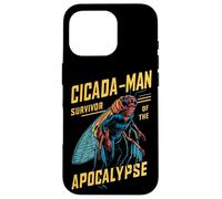 Cicada-Man Survivor of The Apocalypse Cicada Comic Hero Carcasa para iPhone 16 Pro