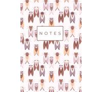 Cicadas Notebook: A Nature-Inspired Everyday Notebook with Earthy Colors Geometric Pattern | (6 × 9 in, 120 Pages) with Dot Grid & Decorative Illustrative Elements