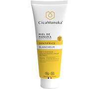 CICAMANUKA - Pasta dentífrica blanqueadora con miel de Manuka IAA15+ Mantiene los dientes brillantes Certificado Ecológico 75ml