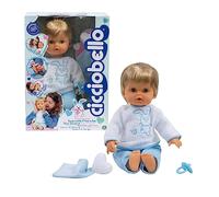 Cicciobello, CCB99 Abrazo de Cuco, Muñeca 42 cm, Cuerpo Flexible, Abrazos, Cosquillas y Juego de Cuco Oculto, 1 Chupete y 1 Doudou, Juguete para Niños a Partir de 2 Años