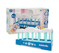 Cicciobello Cuna - Cuna para muñecas Cicciobello Original, Mueble Colorido y con Barra, Juega a Dormir y soñar con tu cigüeñal, para niños a Partir de 2 años