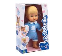 Cicciobello My Love La muñeca esponjosa Apta para los más pequeños con Vestido Azul Alto 24, para niños a Partir de 2 años, Ccba6200, Giochi Preciosi