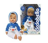 Cicciobello - Oso Polare Muñeca está Listo para el Invierno con un Suave y cálido Pelele con Chupete para calmarlo Cuando lloras, 42 cm, para niñas a Partir de 2 años, CCB74000, Giochi Preziosi