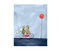 Cici Art Factory Wall Art, Stop and Smell the Flowers, Small by Cici Art Factory