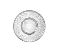 CiCi HOME Fabori - Platillos para vasos de té (6 unidades), diseño de cristal