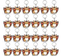 CiciBear Paquete de 24 llaveros Corgi para decoración de fiesta para cachorro de perro Corgi, animales de mascotas, fiesta de Let's Pawty, amante de los animales, cumpleaños de niños, baby shower