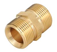 ciciglow Adaptador de Conector de Manguera Macho Métrico M22 de Latón para Pulverizador de Alta Presión, 14mm, 2 Unidades