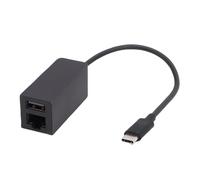 ciciglow Adaptador USB C a RJ45 USB 3 0, Concentrador Ethernet Plug and Play Compatible con Transferencia de Datos de 5 Gbps, Adaptador de Red Tipo C a Ethernet para Tabletas Portátiles