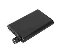 ciciglow Amplificador de Auriculares Portátil, Amplificador de Auriculares HiFi, Relación Señal/Ruido>100Db, con Batería Recargable de 600mAH, Interruptor de Ganancia de 2 Etapas