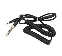 ciciglow Câble Audio Extensible Cordon de Casque à Ressort câble de Casque enroulé de Remplacement pour Casque Audio-Technica ATH-M50X M40X