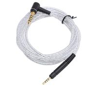 ciciglow Cable de Auricular Equilibrado de 2.5 Mm a 4.4 Mm, Cable de Reemplazo para HD518 HD598 HD599 HD558 HD569 con Mecanismo de Bloqueo de Alambre Plateado 4.92 Pies