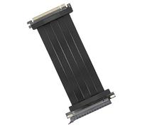 ciciglow Cable Elevador PCIE4.0 X16, 26 GB/s Cable de Extensión GPU de Alta Velocidad de 180° Cable de Extensión de Tarjeta Gráfica PCI Express Gen4 de Montaje Vertical Blindado de 20 Cm