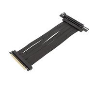 ciciglow Cable Elevador PCIE4.0 X16, Cable de Extensión GPU de Alta Velocidad de 90° Montaje Vertical Blindado PCI Express Gen4 Cable de Extensión de Tarjeta Gráfica de 31 Núcleos de una