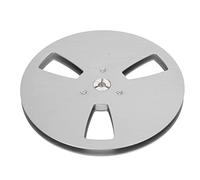 ciciglow Carrete de Recogida Vacío, Carrete Abierto de 7 Pulgadas y 3 Agujeros, Carrete Vacío de Cinta de Sonido para Carrete de Cinta de 1/4 Pulgadas, Pieza de Máquina de Apertura de