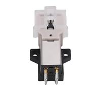 ciciglow Cartucho Magnético para Tocadiscos, Cartucho Giratorio de Doble Imán Móvil con Aguja, Sonido Puro Apto para Tocadiscos AT3600L, Color Blanco