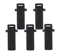 ciciglow Clip de Cinturón de Radio, para 5PCS UV-5R Walkie Talkie Portátil Clip de Cintura para UV-5R UV-5Ra UV-5RB UV-5RC TYT TH-F8 Ham Radio