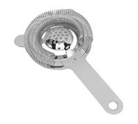 ciciglow Colador de Cóctel de Acero Inoxidable con Filtros de Malla Fina, Colador de Bebidas para Herramientas de Barra como Mezclador de Cócteles para Camareros Profesionales, de Barra de Acero