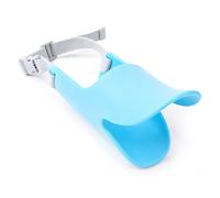 ciciglow Cubierta Bucal de Silicona con Forma de Boca de Pato para Corrección de Comportamiento, Bozal Suave y Ajustable para Suministros para Mascotas (L)
