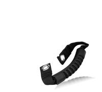 ciciglow de Agarre Sólido para Respaldo de Asiento de Coche, 2 uds., con Ranura para Dedo para 1995-2017, Nailon de (BLACK)