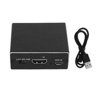 ciciglow Divisor de Extractores de Audio HDMI, 4K HDMI a óptico S/PDIF Convertidor de División de Adaptador de Audio de 3.5 Mm para Auriculares Amplificador de Altavoces
