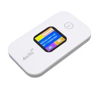 ciciglow El Punto de Acceso WiFi Portátil 4G Admite 10 Dispositivos, Enrutador Móvil de 300 Mbps con Ranura de Tarjeta SIM y Pantalla LED, Dispositivo de Hotspot WiFi para Acampar de