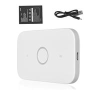 ciciglow Enrutador Portátil 4G LTE, Comparte WiFi con 10 Usuarios, Batería Recargable, Amplia Aplicación, Amplia Compatibilidad