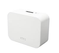 ciciglow Enrutador WiFi Portátil 4G LTE, WiFi de Doble Banda 2,4G 5G, Compatible con 10 Usuarios, Ranura para Tarjeta Nano SIM, Adecuado para Europa Asia África (Enchufe de la UE)