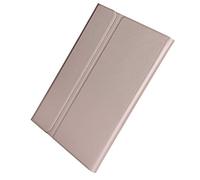 ciciglow Estuche para Teclado con Teclado Bluetooth (con Panel táctil), Estuche Desmontable de Cuero PU Teclado inalámbrico Interfaz USB Firme y Resistente a los arañazos(Oro Rosa)